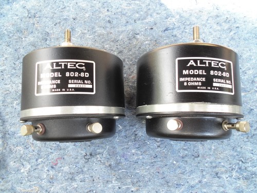 Altec 802 drivers nice - 802-8d,